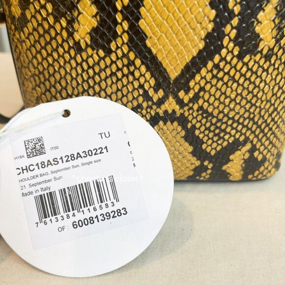 Authentic Chloe Bag Snakeskin Bucket - Picture 13 of 16